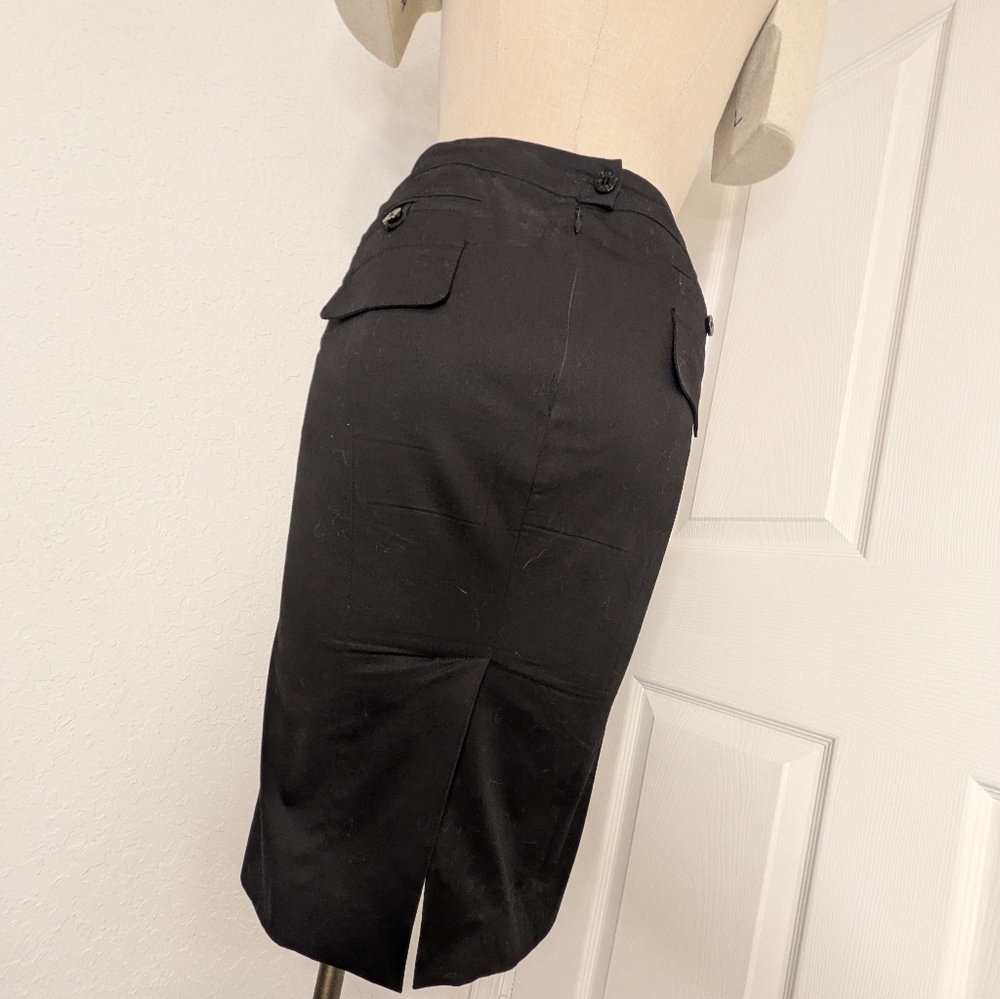 PATRIZIA PEPE Black Pencil Skirt.